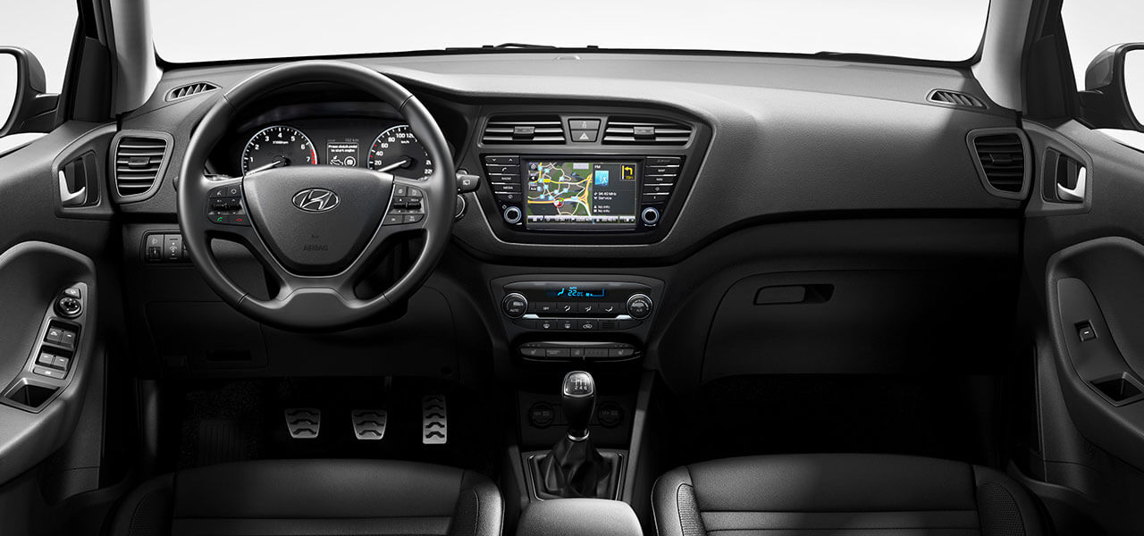Front part of interier Hyundai i20 Active